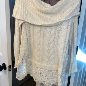 Knox rose. Super cute cream sweater